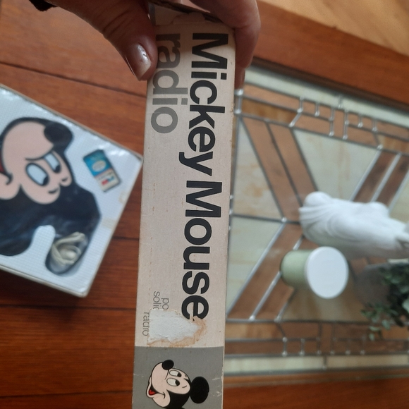 🏷SALE. Mickey Mouse Transistorized Radio. Antique. In Box. Closing! Final Price - Picture 8 of 16